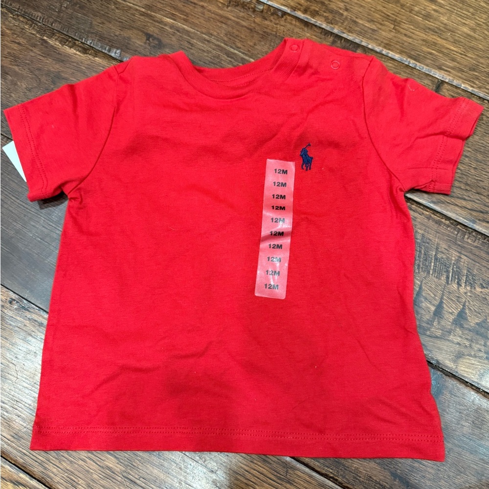 Ralph Lauren Vibrant Red Kids Tee